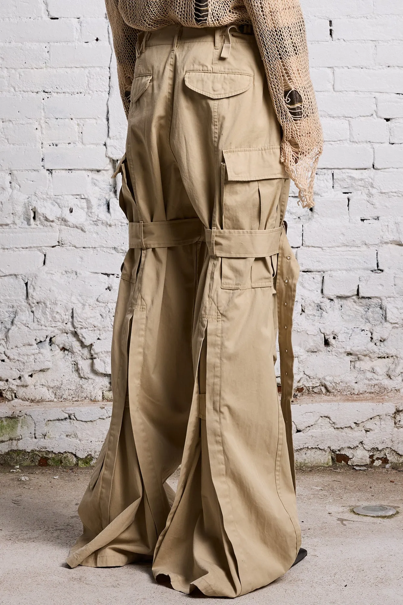 TRENCH CARGO - LIGHT KHAKI sold by R13 product image thumbnail 4