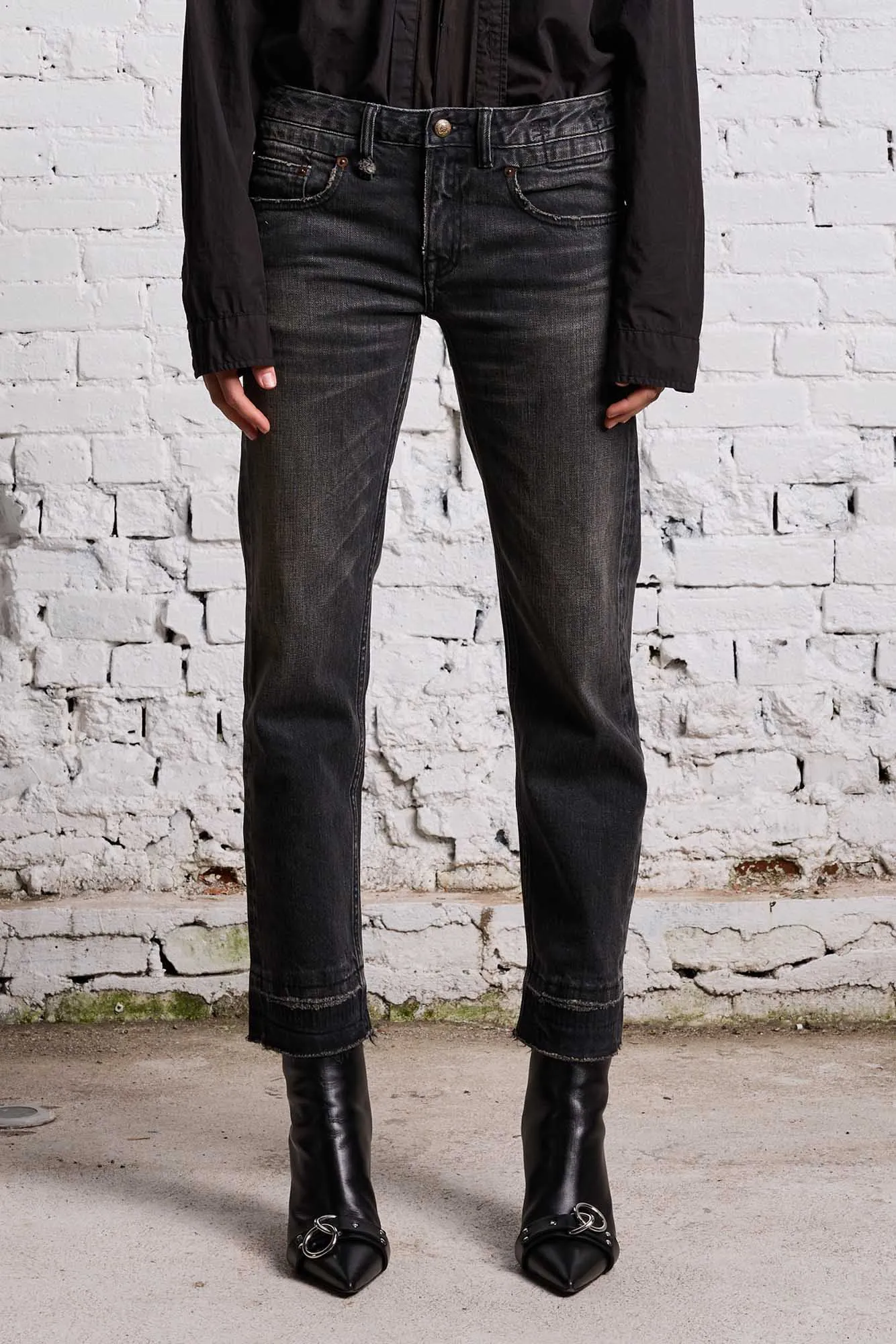 BOY STRAIGHT - HART SELVEDGE BLACK sold by R13 product image thumbnail 3