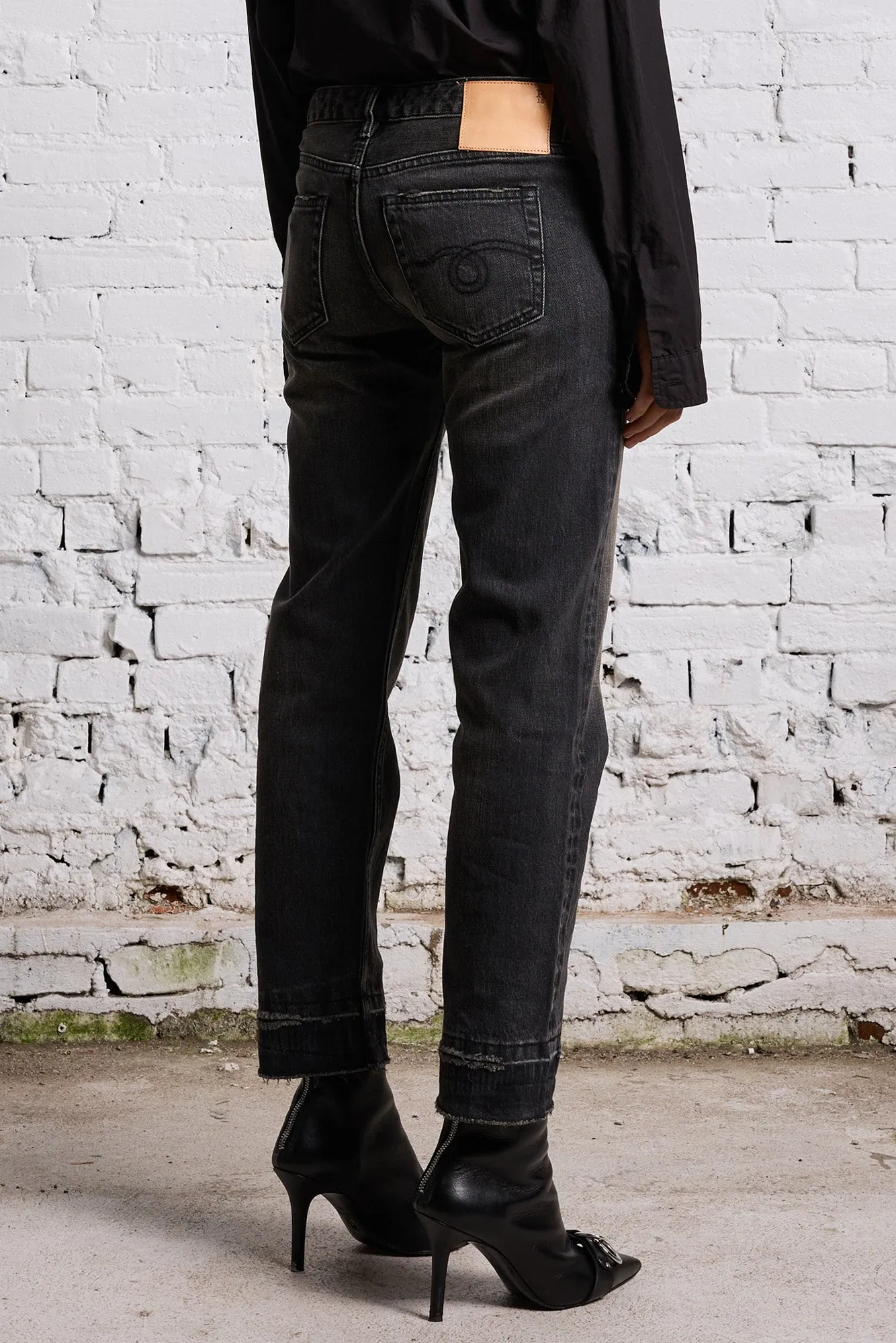 BOY STRAIGHT - HART SELVEDGE BLACK sold by R13 product image thumbnail 5