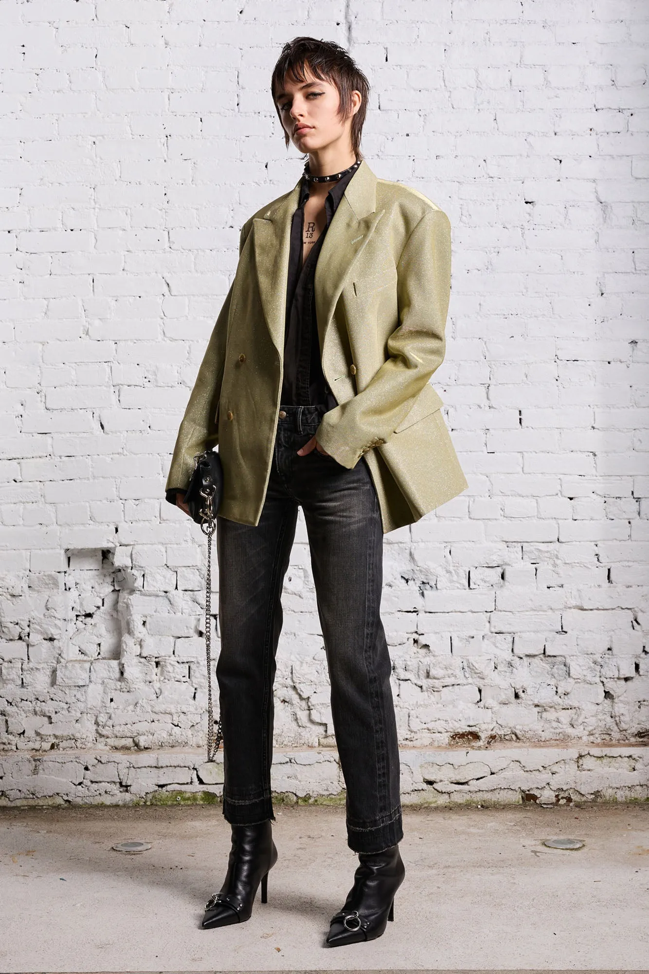 BOY STRAIGHT - HART SELVEDGE BLACK sold by R13 product image thumbnail 2