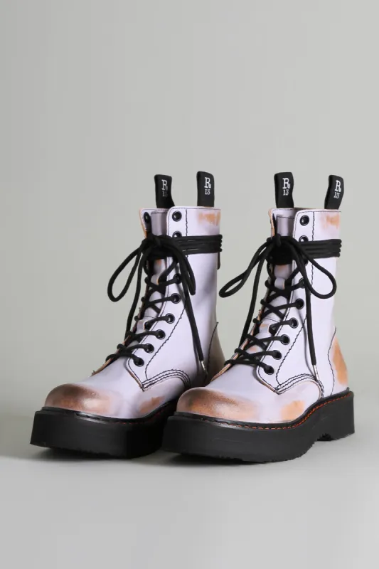 SINGLE STACK BOOT - LILAC sold by R13