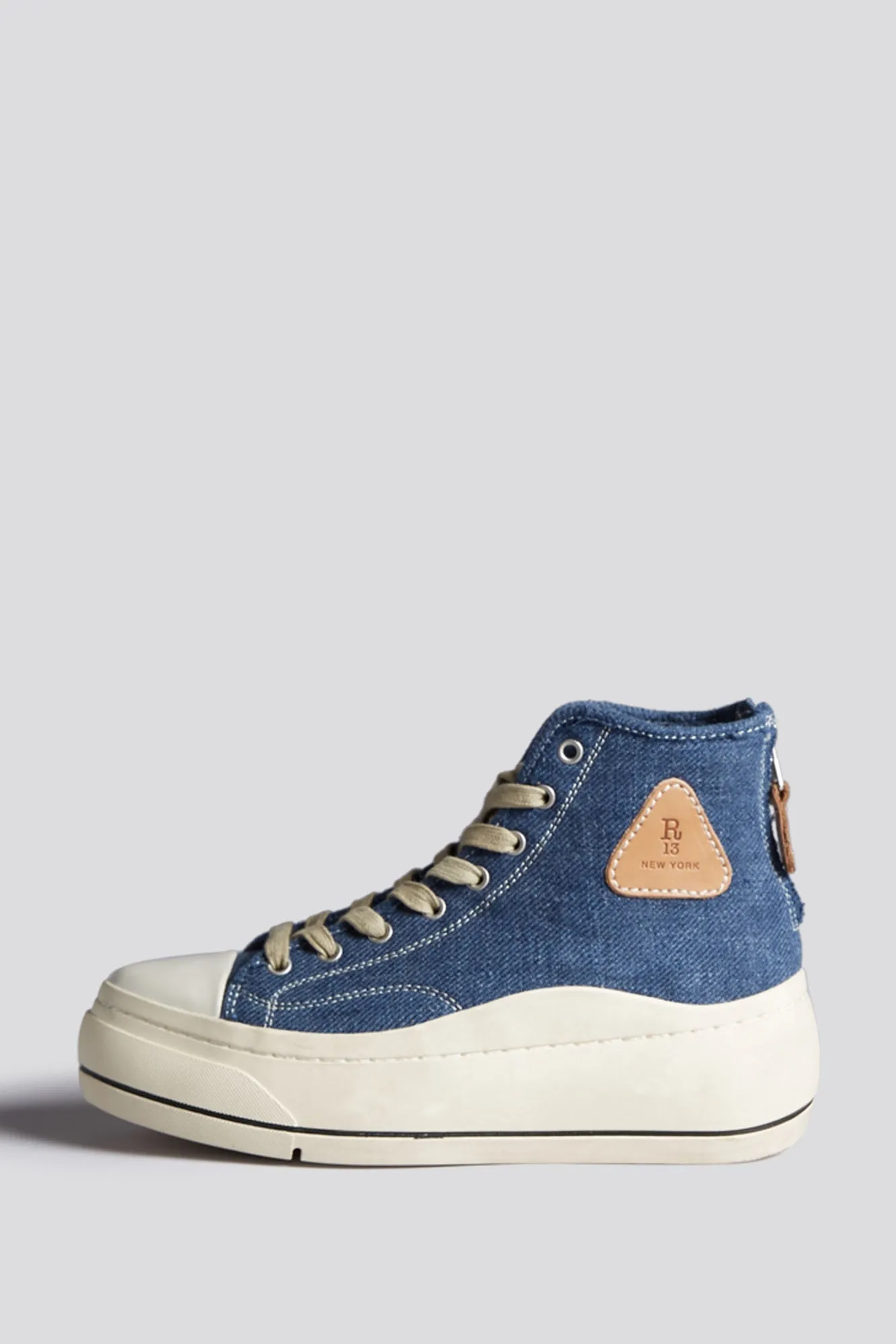 KURT HIGH TOP - LIGHT INDIGO sold by R13 product image thumbnail 4