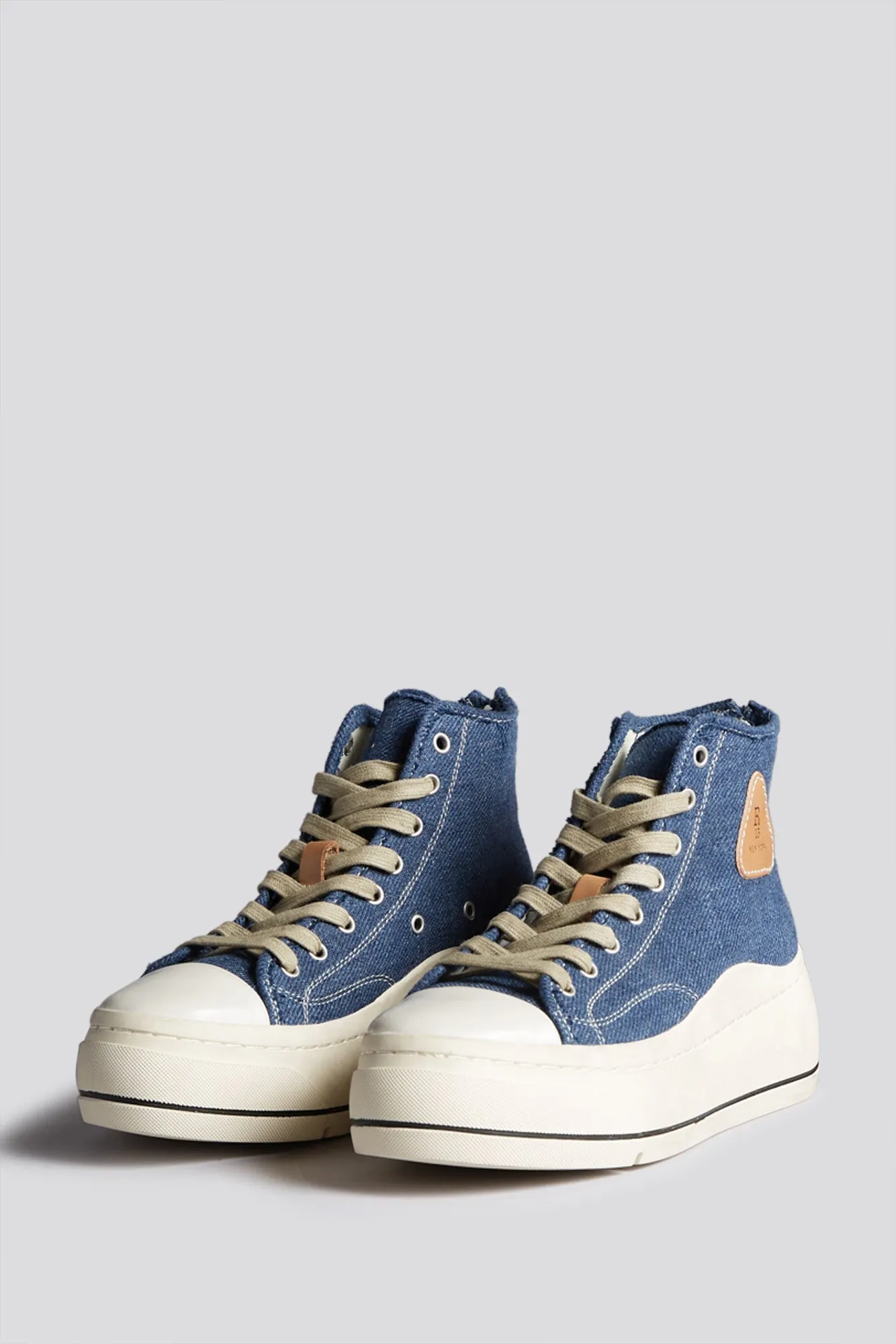 KURT HIGH TOP - LIGHT INDIGO sold by R13