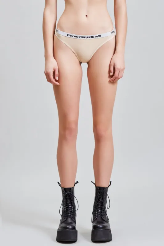 THONG - NUDE sold by R13