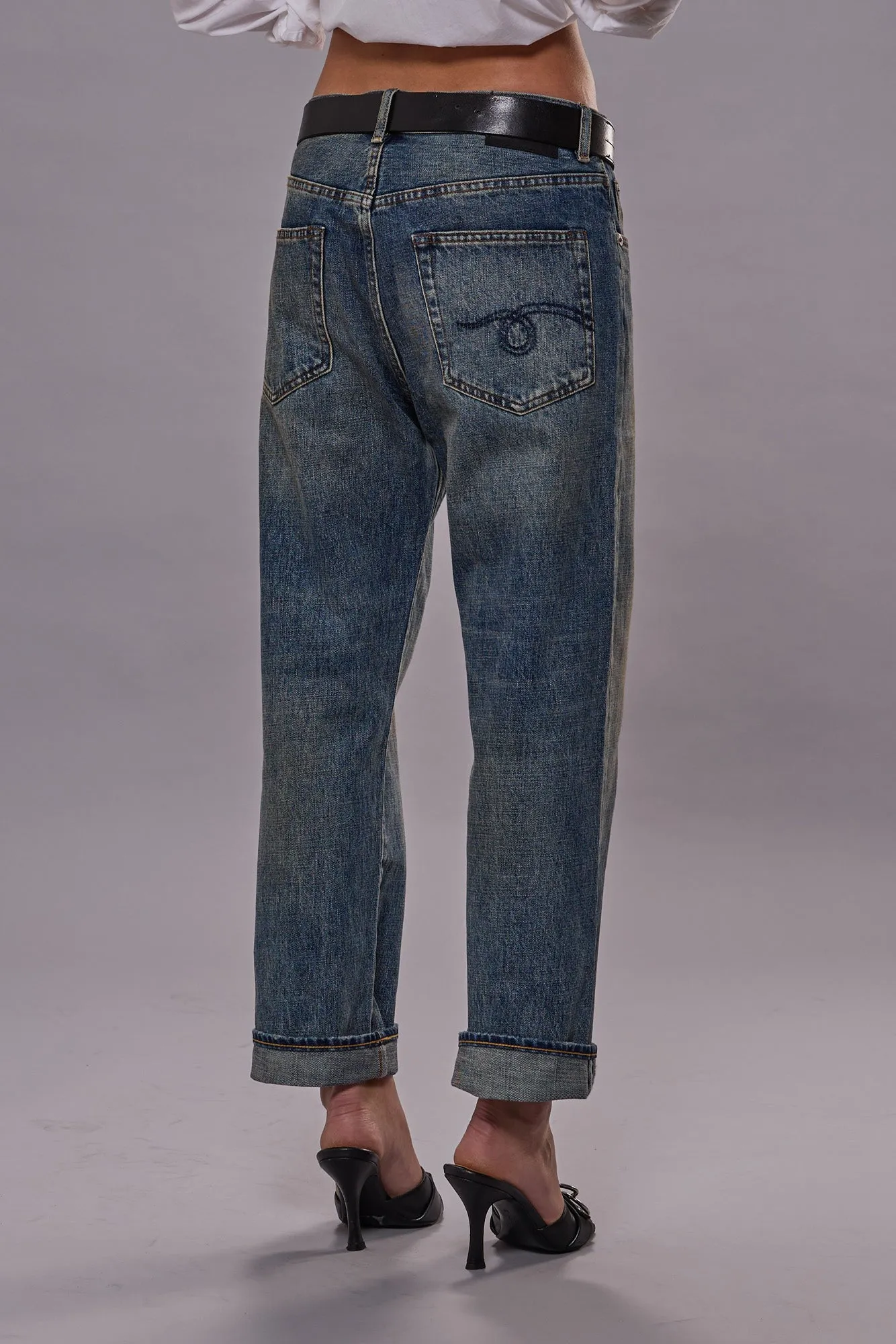 BOYFRIEND JEAN - BARTER INDIGO sold by R13 product image thumbnail 4