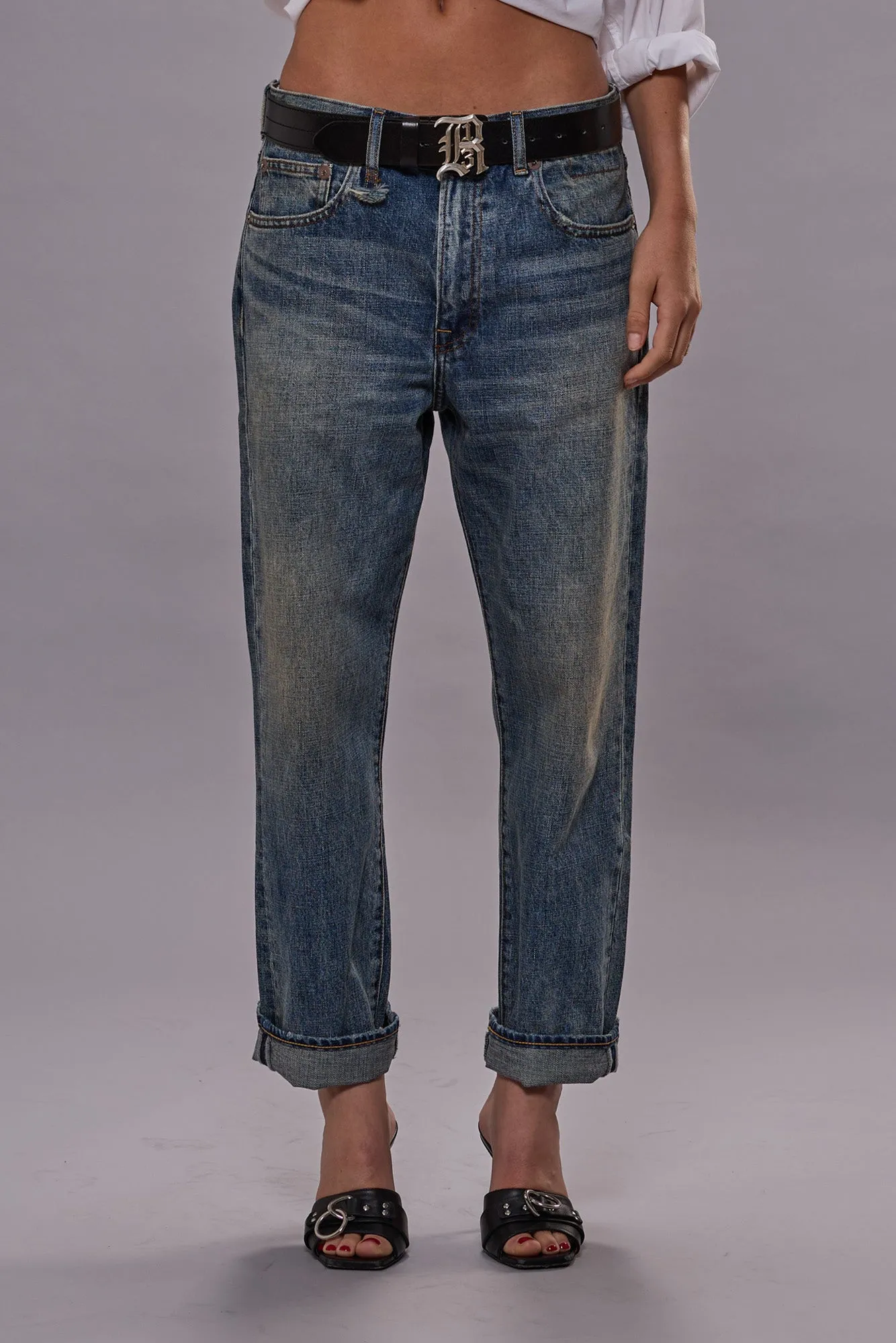 BOYFRIEND JEAN - BARTER INDIGO sold by R13 product image thumbnail 2