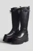 HARNESS ENGINEER PLATFORM BOOT - BLACK sold by R13