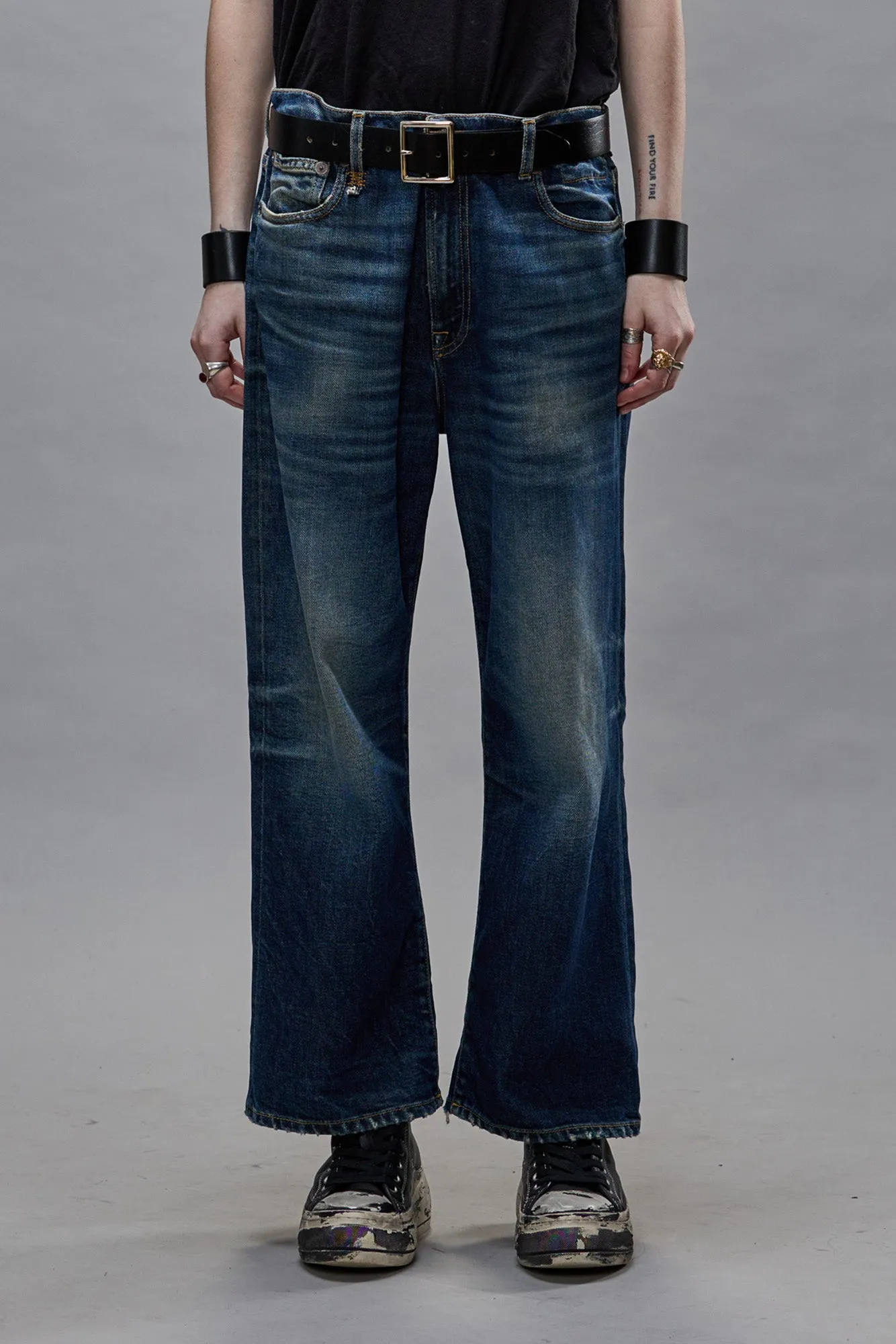 X-BOYFRIEND JEAN - ANSEL BLUE sold by R13 product image thumbnail 3