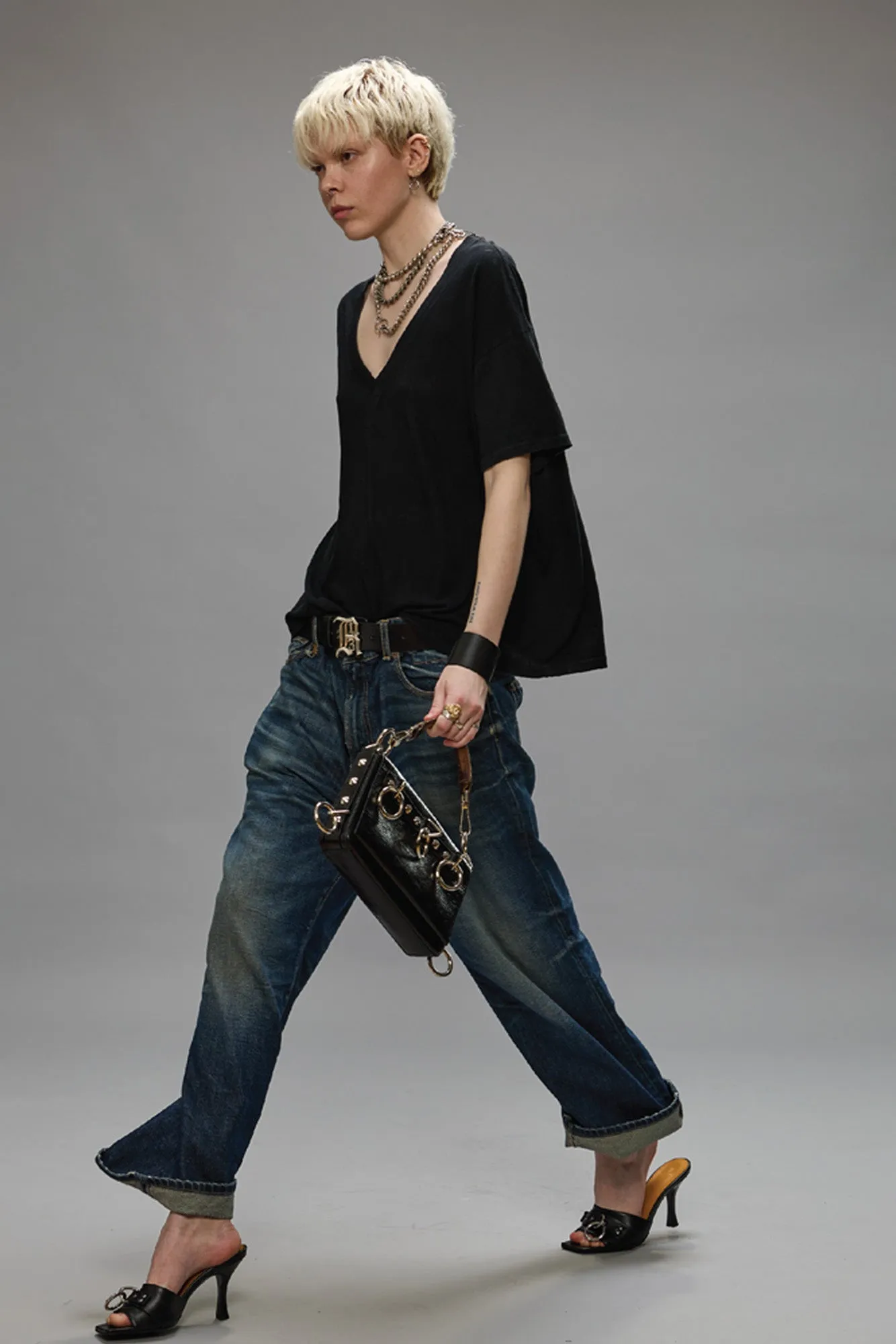 X-BOYFRIEND JEAN - ANSEL BLUE sold by R13 product image thumbnail 2