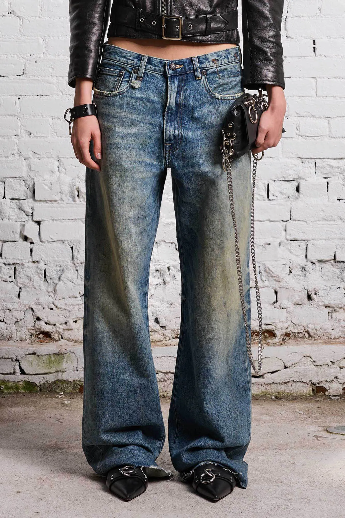 D'ARCY LOOSE JEAN - CLINTON BLUE sold by R13 product image thumbnail 3