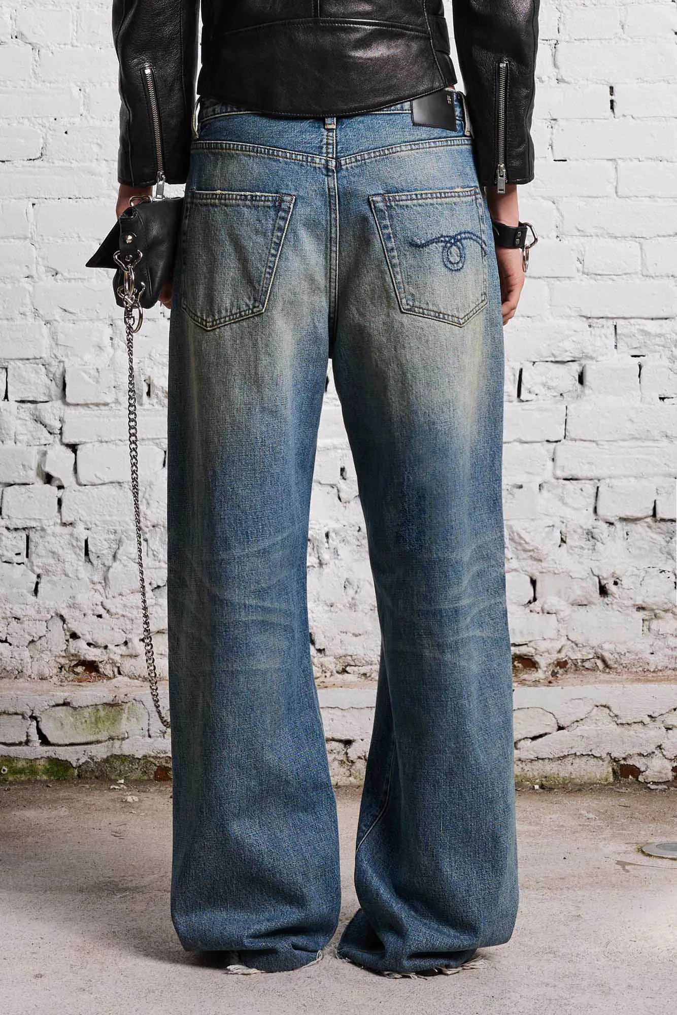 D'ARCY LOOSE JEAN - CLINTON BLUE sold by R13 product image thumbnail 4