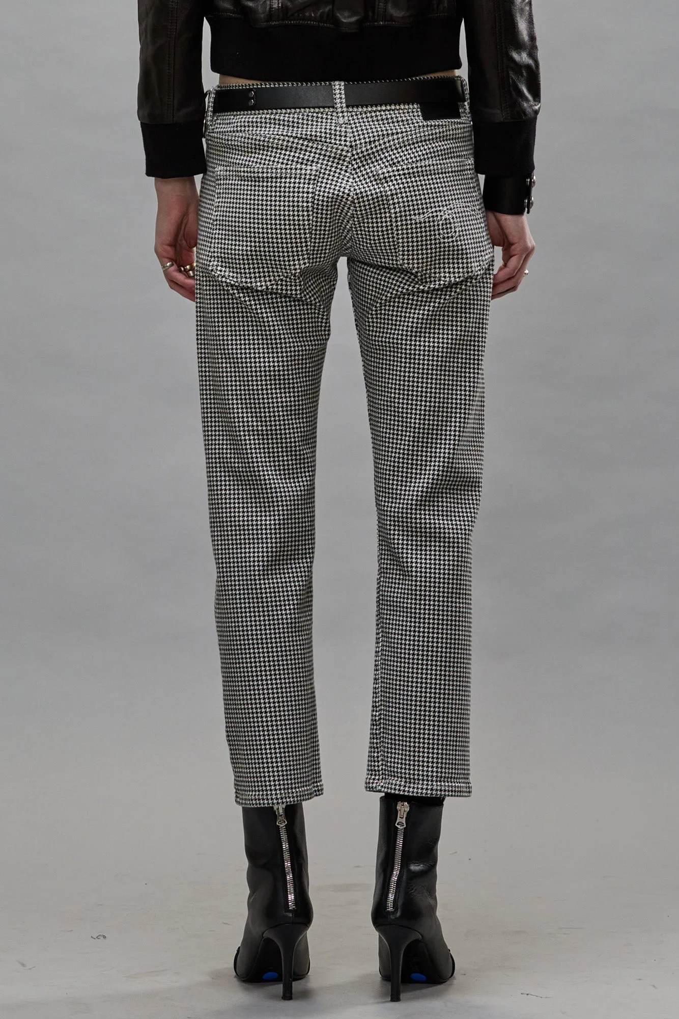 BOY STRAIGHT - PRINTED HOUNDSTOOTH sold by R13 product image thumbnail 4