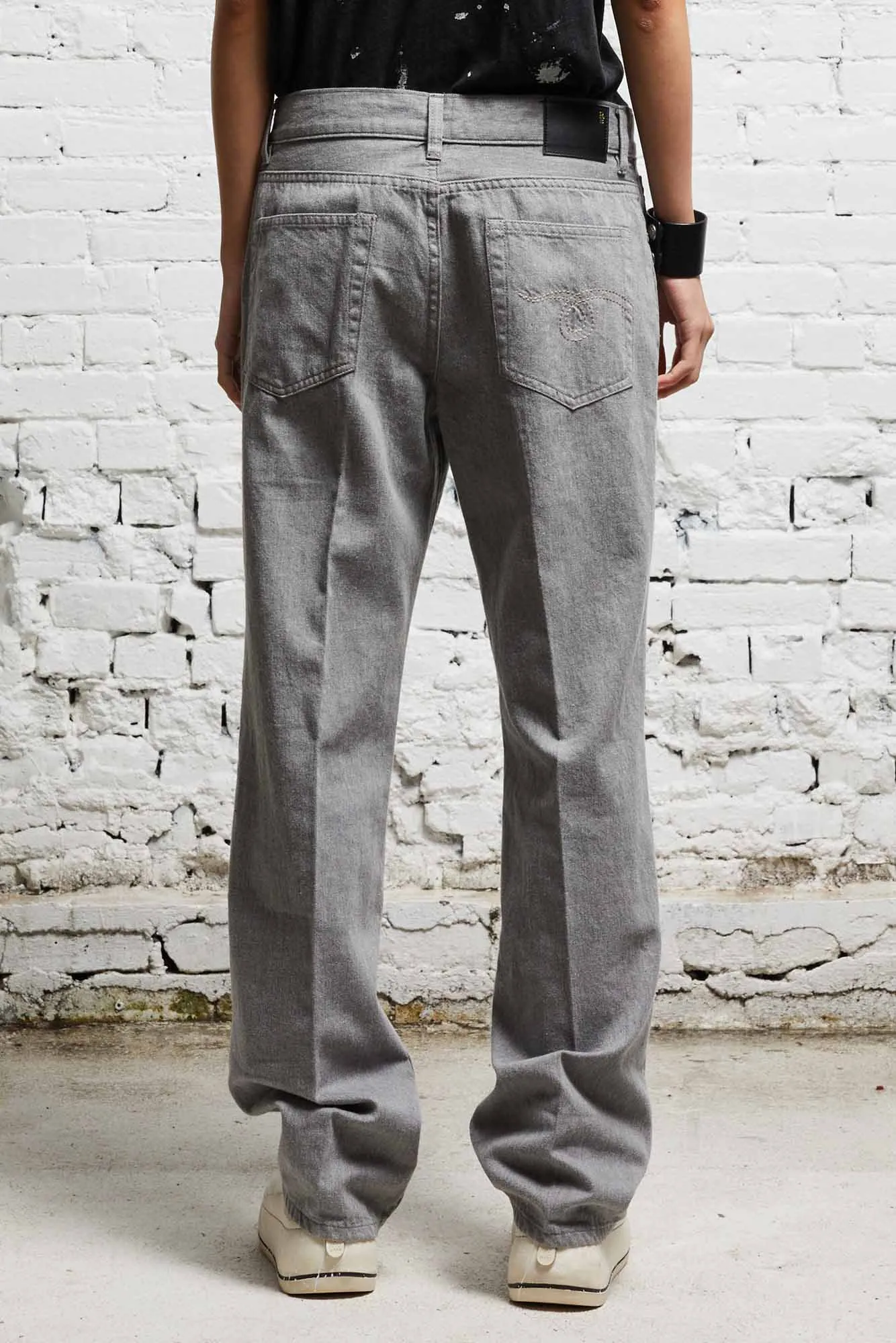 LEMMY SLIM JEAN - RINSE GREY sold by R13 product image thumbnail 5