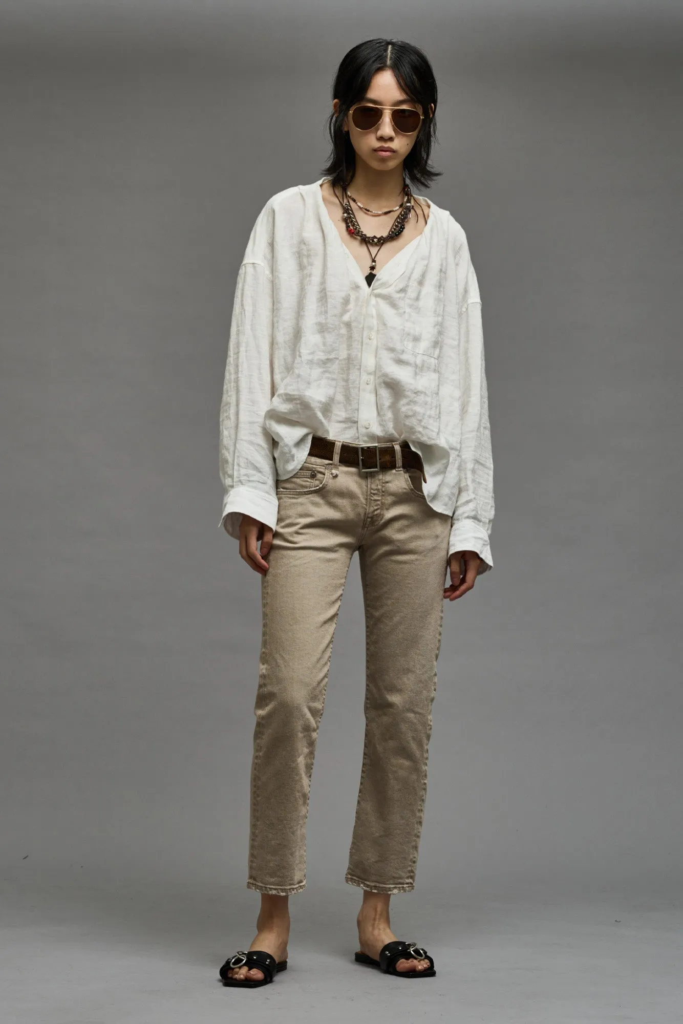 BOY STRAIGHT - SAND STRETCH sold by R13 product image thumbnail 2