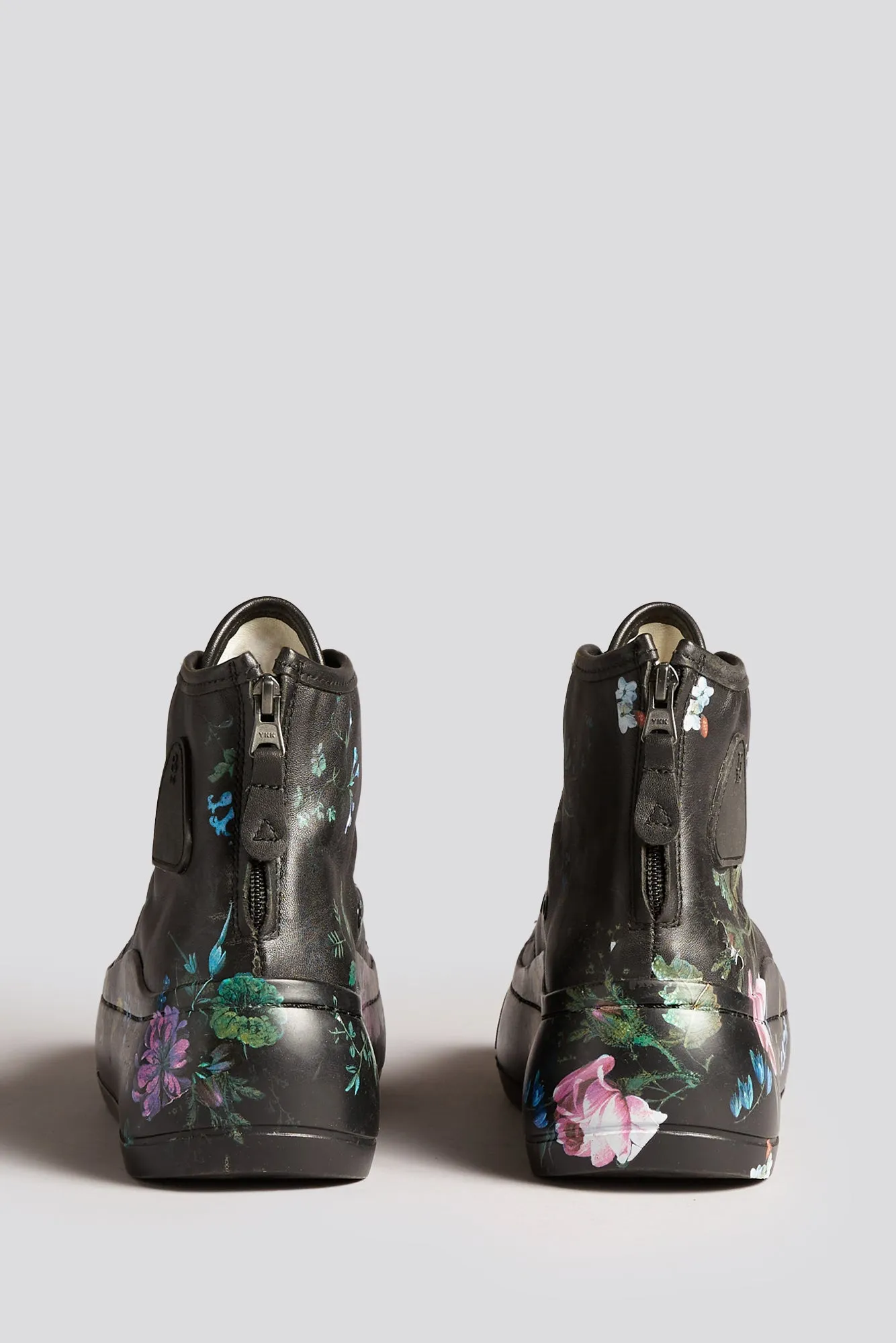 KURT HIGH TOP SNEAKER - BLACKOUT LEATHER FLORAL sold by R13 product image thumbnail 3