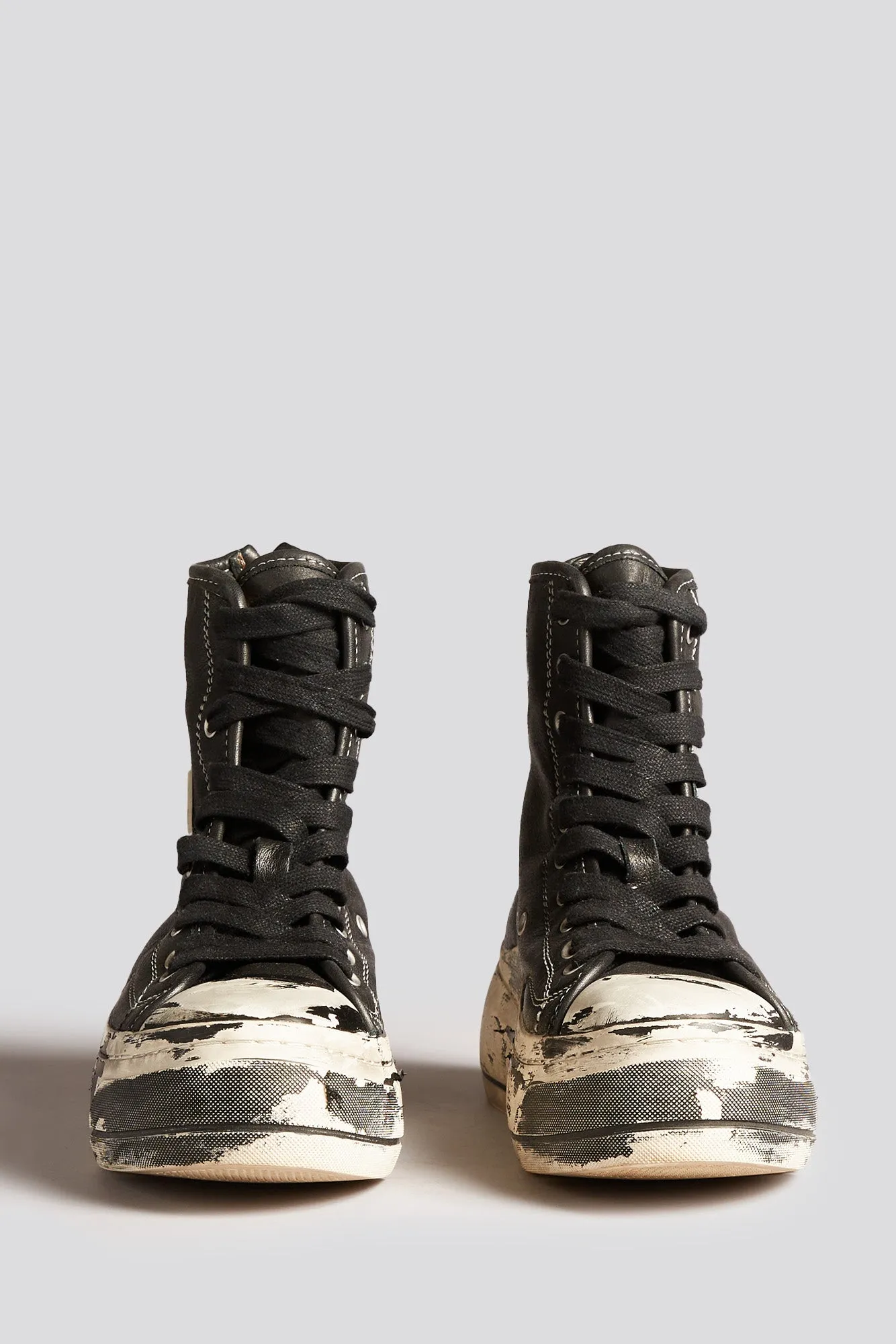 TALL LEATHER KURT - SCRATCH PAINT BLACK sold by R13 product image thumbnail 3