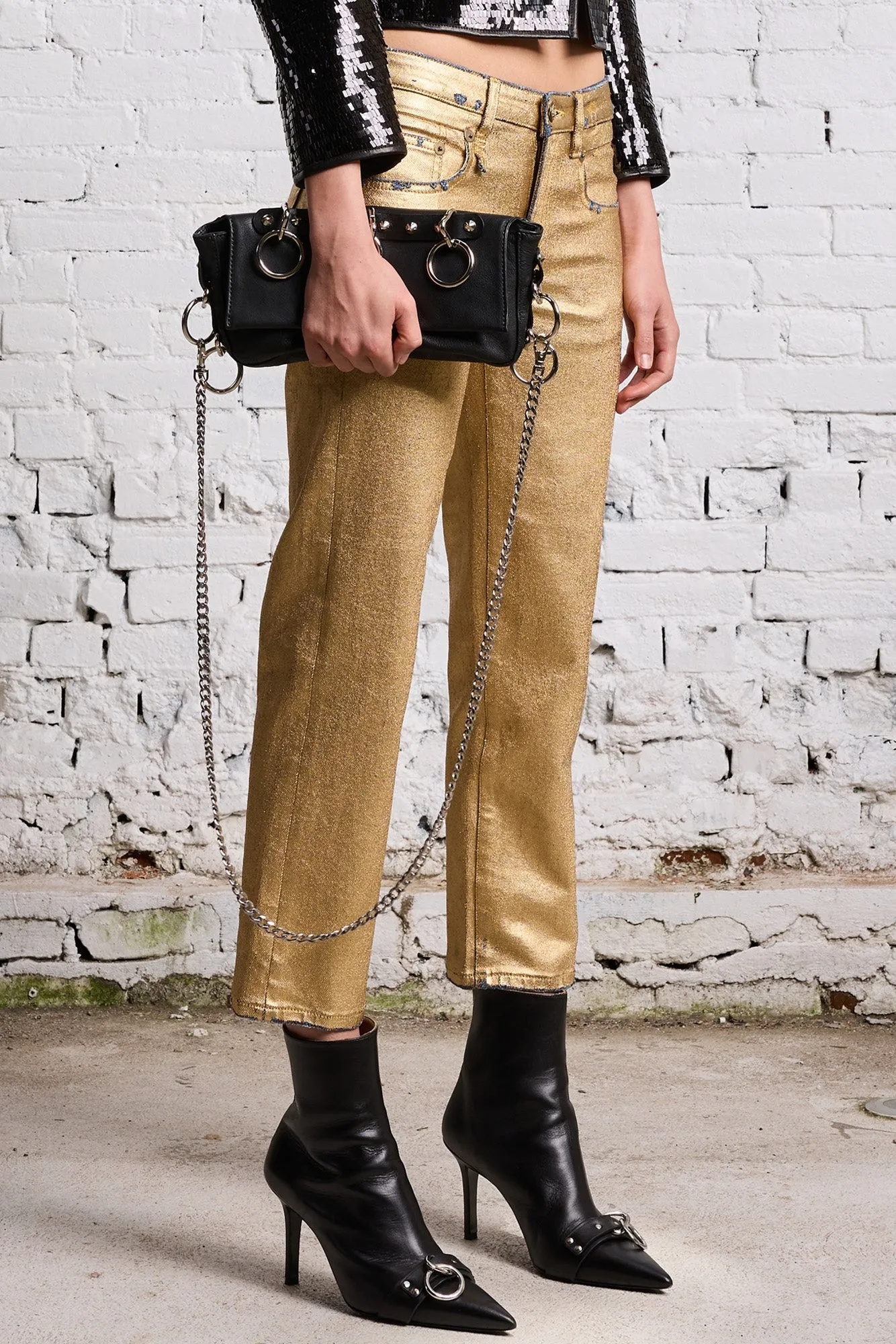 BOY STRAIGHT - GILDED INDIGO STRETCH sold by R13 product image thumbnail 4