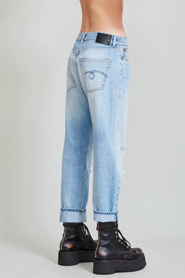 BOYFRIEND JEAN - STEVIE BLUE sold by R13 product image thumbnail 5