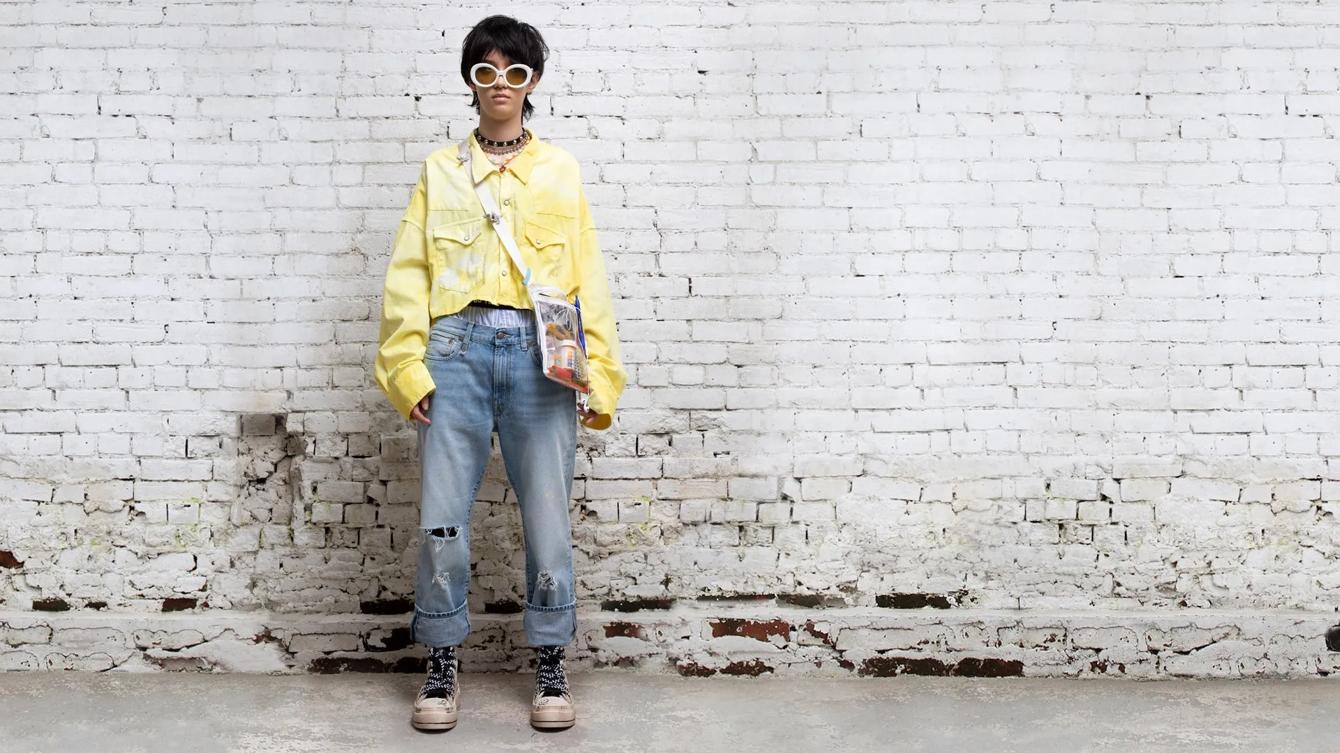 BOYFRIEND JEAN - STEVIE BLUE sold by R13 product image thumbnail 2