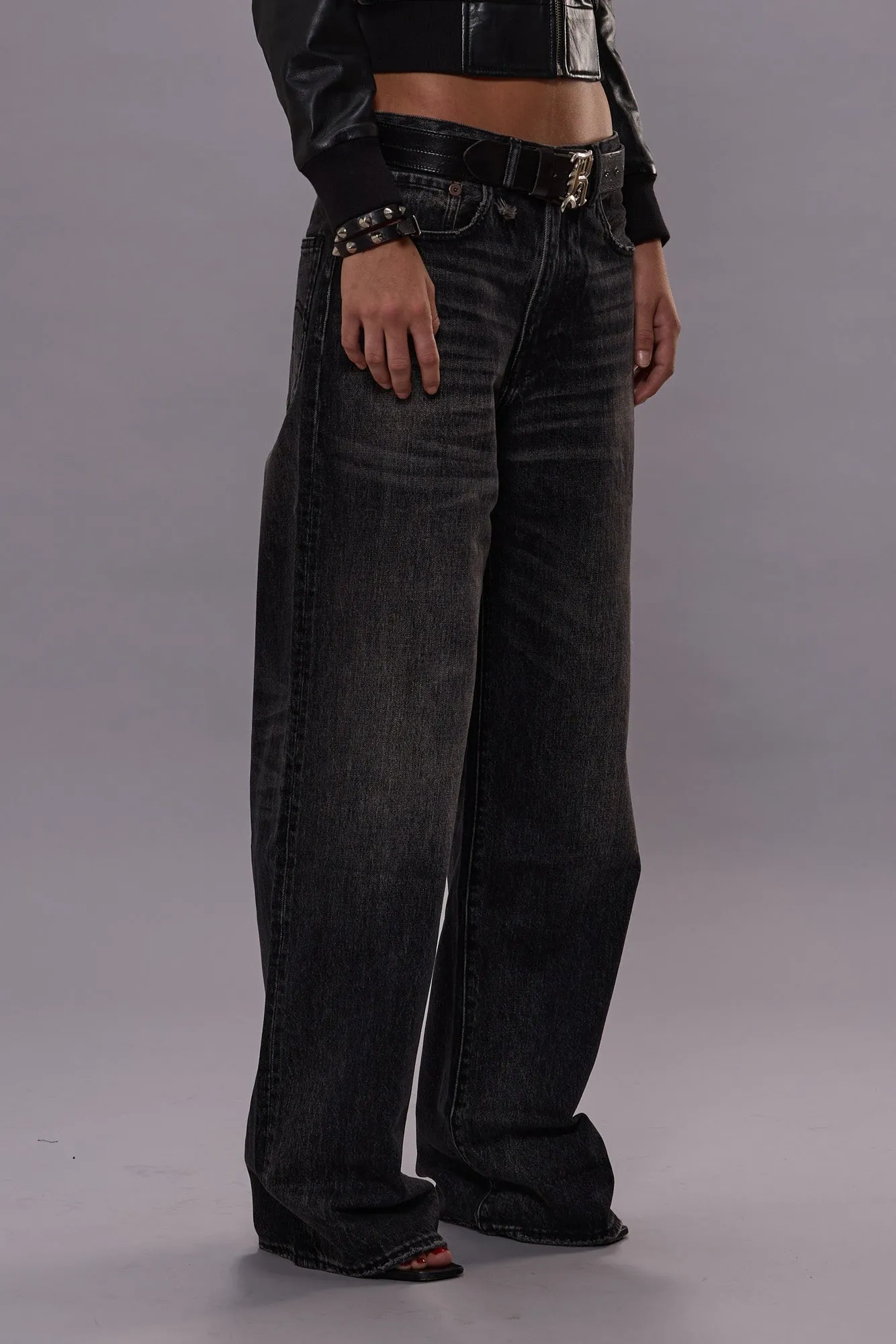 D'ARCY LOOSE JEAN - ARVIN BLACK sold by R13 product image thumbnail 3