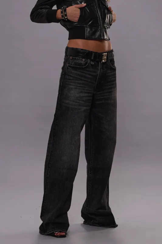 D'ARCY LOOSE JEAN - ARVIN BLACK sold by R13