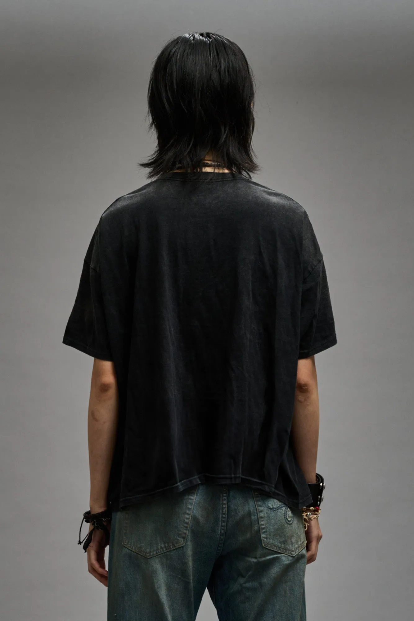 V-NECK RELAXED T - BLACK sold by R13 product image thumbnail 4