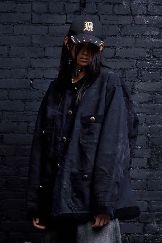 CORD TRIMMED CHORE JACKET sold by R13