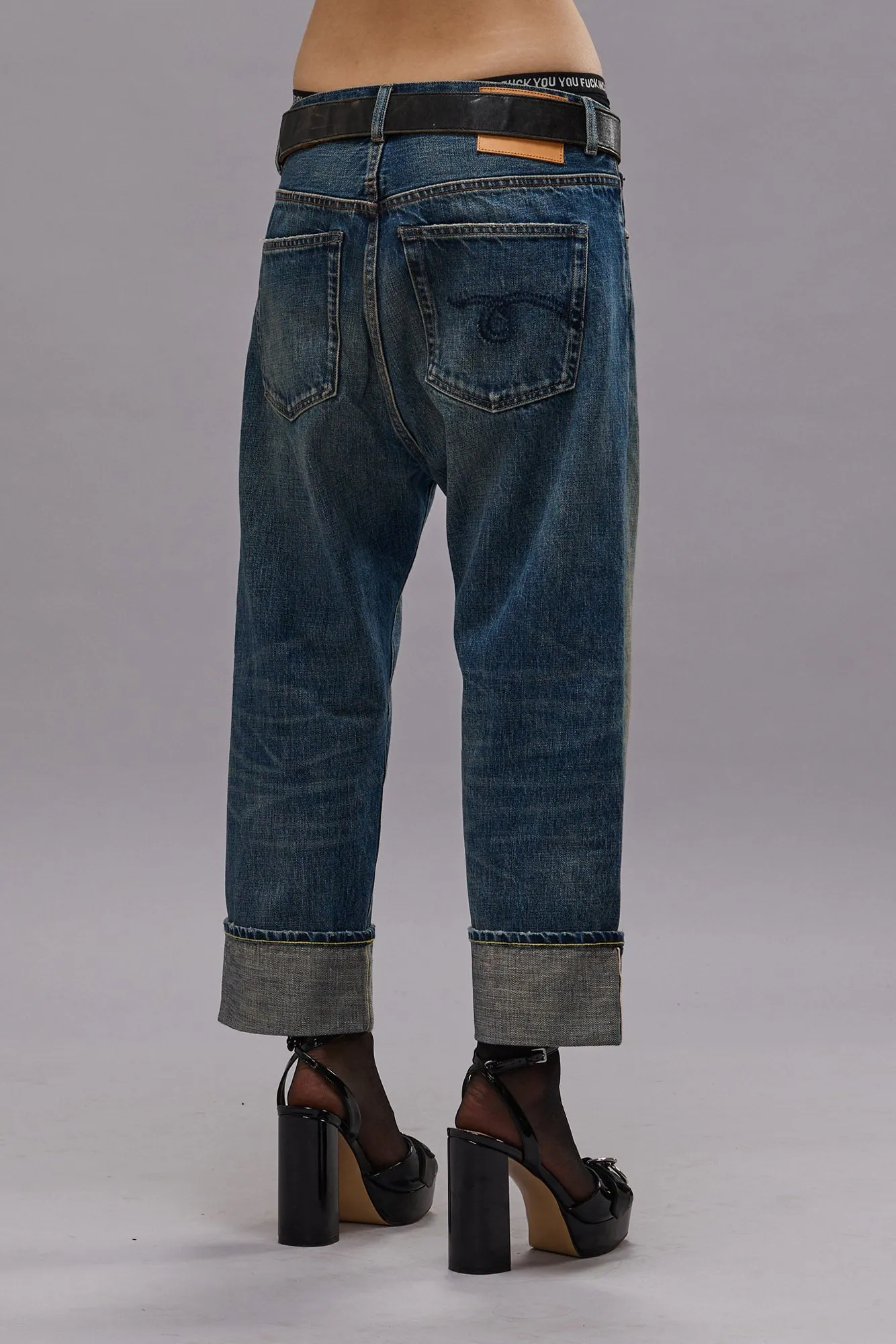 TAILORED DROP - ASPEN SELVEDGE BLUE sold by R13 product image thumbnail 5