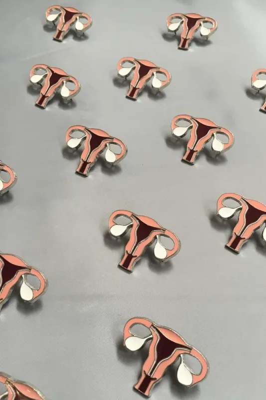 "THE PARTS" PIN made by Rachel Antonoff