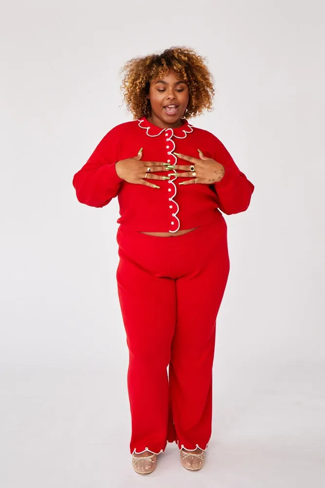 CUPCAKE CARDIGAN RED sold by Rachel Antonoff product image thumbnail 2