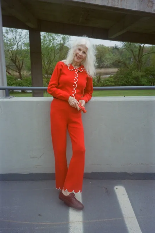 CUPCAKE PANT RED sold by Rachel Antonoff