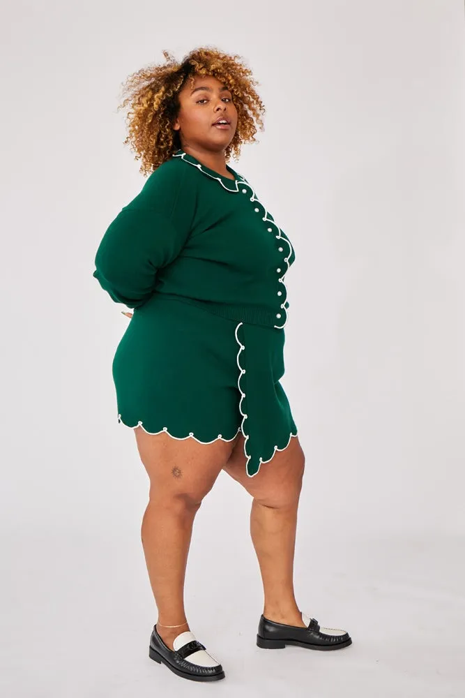 CUPCAKE CARDIGAN GREEN sold by Rachel Antonoff product image thumbnail 4