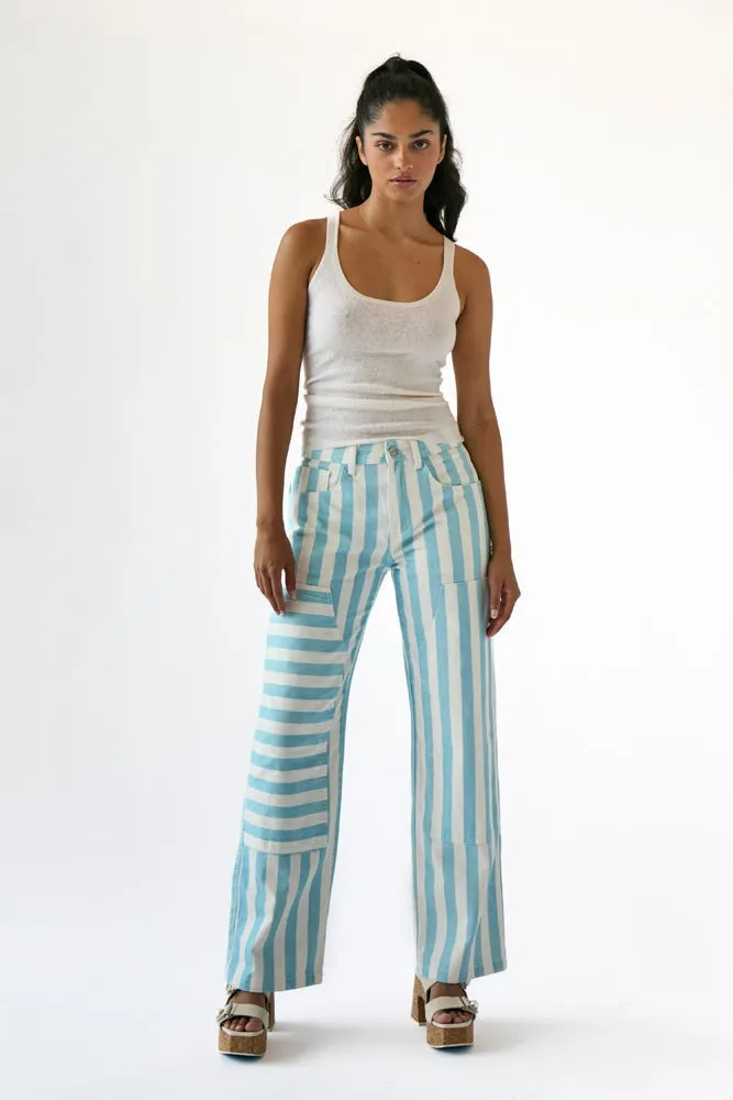 BRUNO JEAN LIGHT BLUE PAINTED OVER sold by Rachel Antonoff