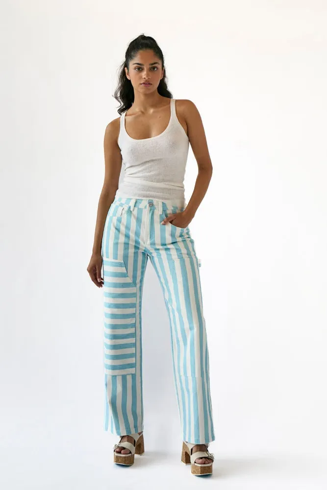 BRUNO JEAN LIGHT BLUE PAINTED OVER sold by Rachel Antonoff product image thumbnail 2