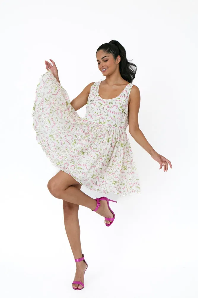 ELIANA DRESS BLEEDING HEARTS sold by Rachel Antonoff product image thumbnail 2