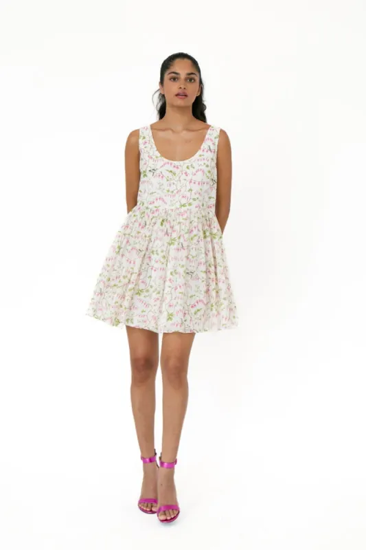 ELIANA DRESS BLEEDING HEARTS made by Rachel Antonoff