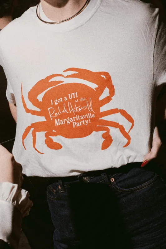 RA PARTY TEE "I GOT A UTI!" sold by Rachel Antonoff