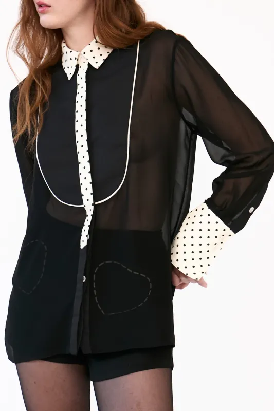 FLEMING SHIRT POLKA DOTS sold by Rachel Antonoff