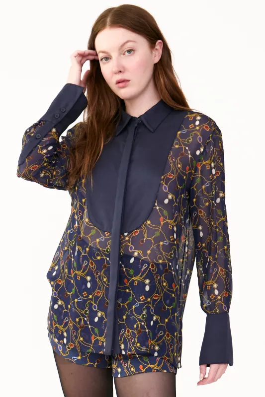FLEMING SHIRT TREE OF LOST JEWELS made by Rachel Antonoff