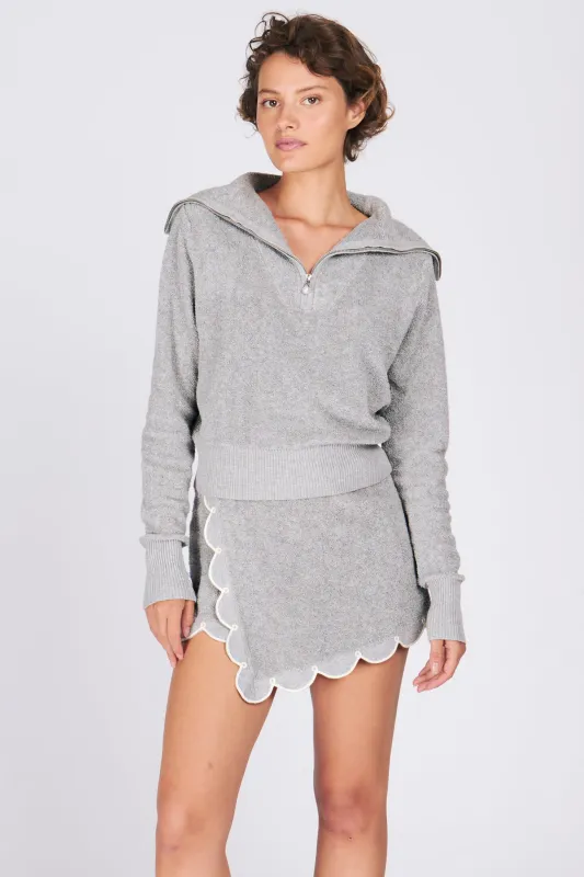CUPCAKE SKORT GREY made by Rachel Antonoff