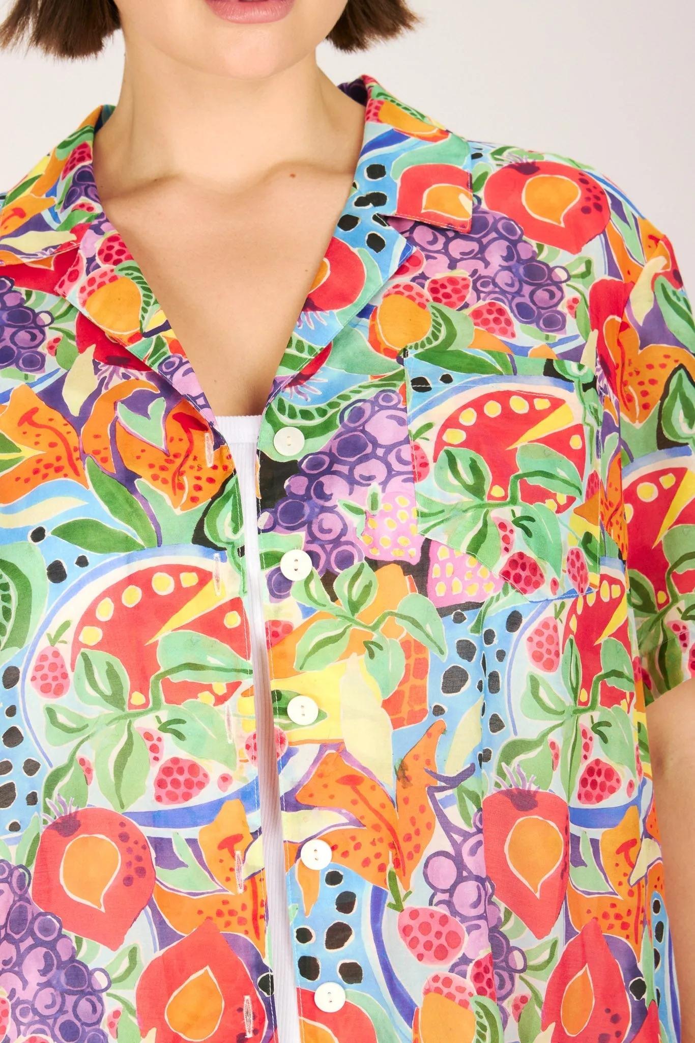 JAMES SHIRT DOTTED FRUITS sold by Rachel Antonoff product image thumbnail 2