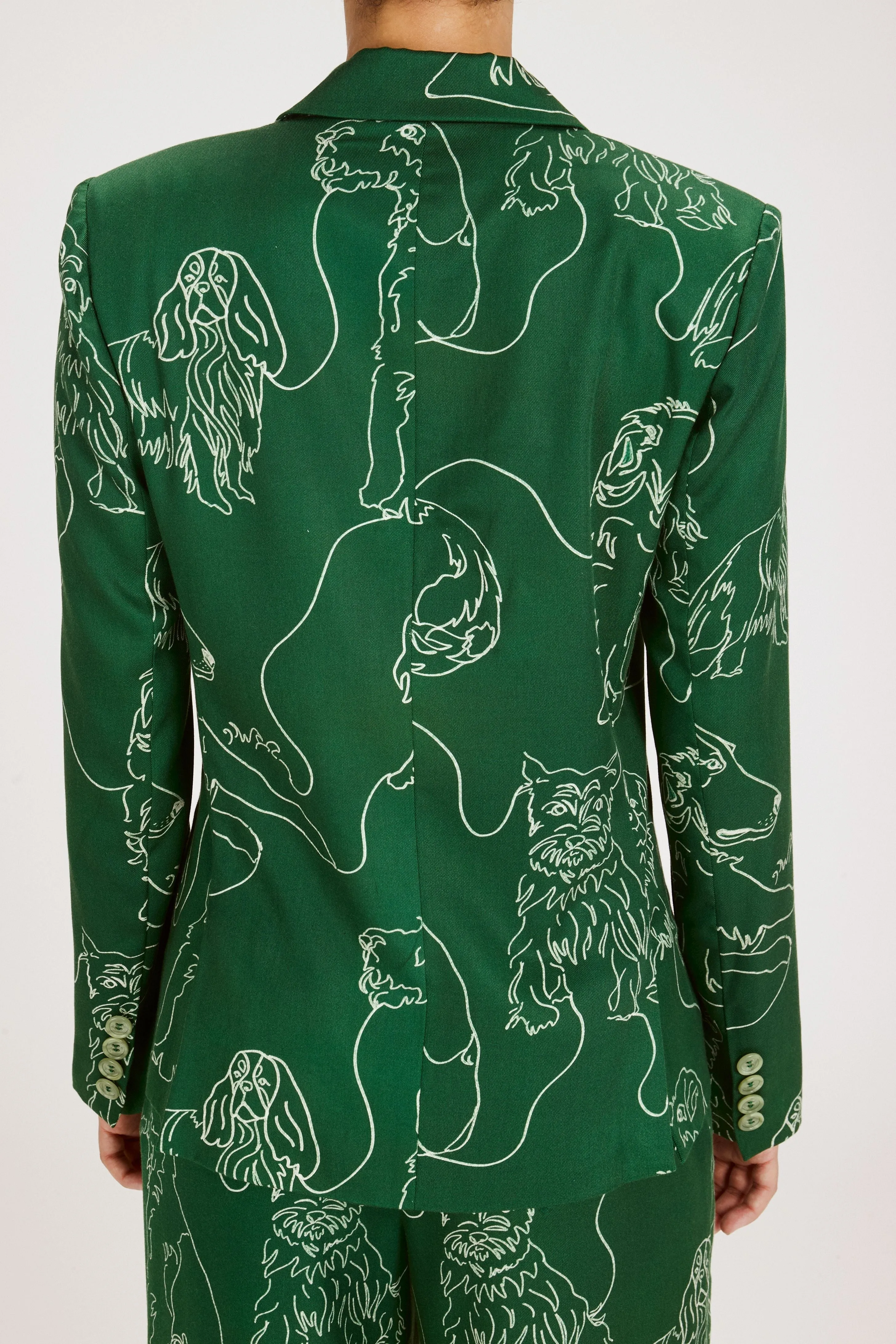 JEANNE BLAZER DOG SCRAWL sold by Rachel Antonoff product image thumbnail 5