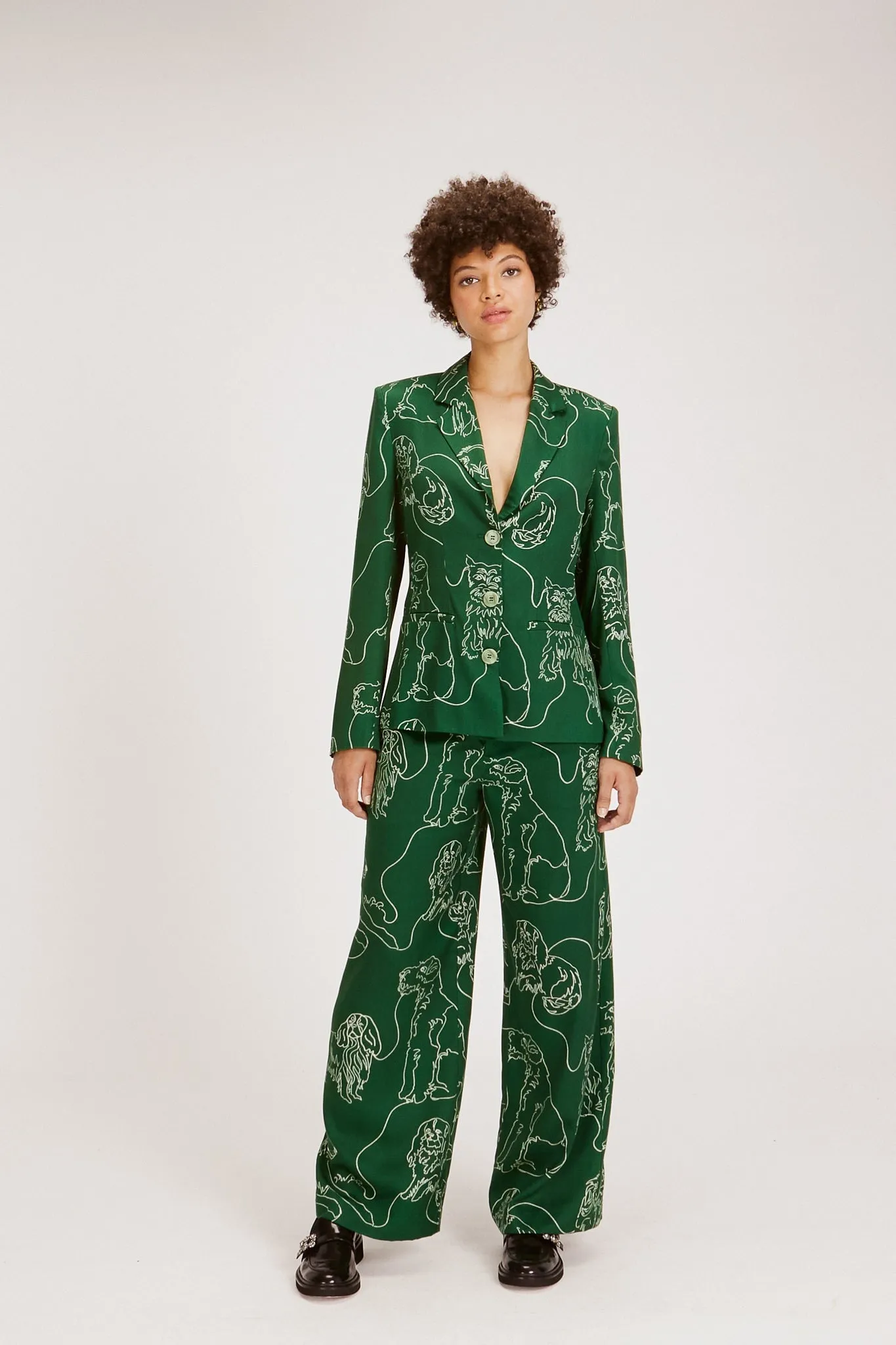 JEANNE BLAZER DOG SCRAWL sold by Rachel Antonoff