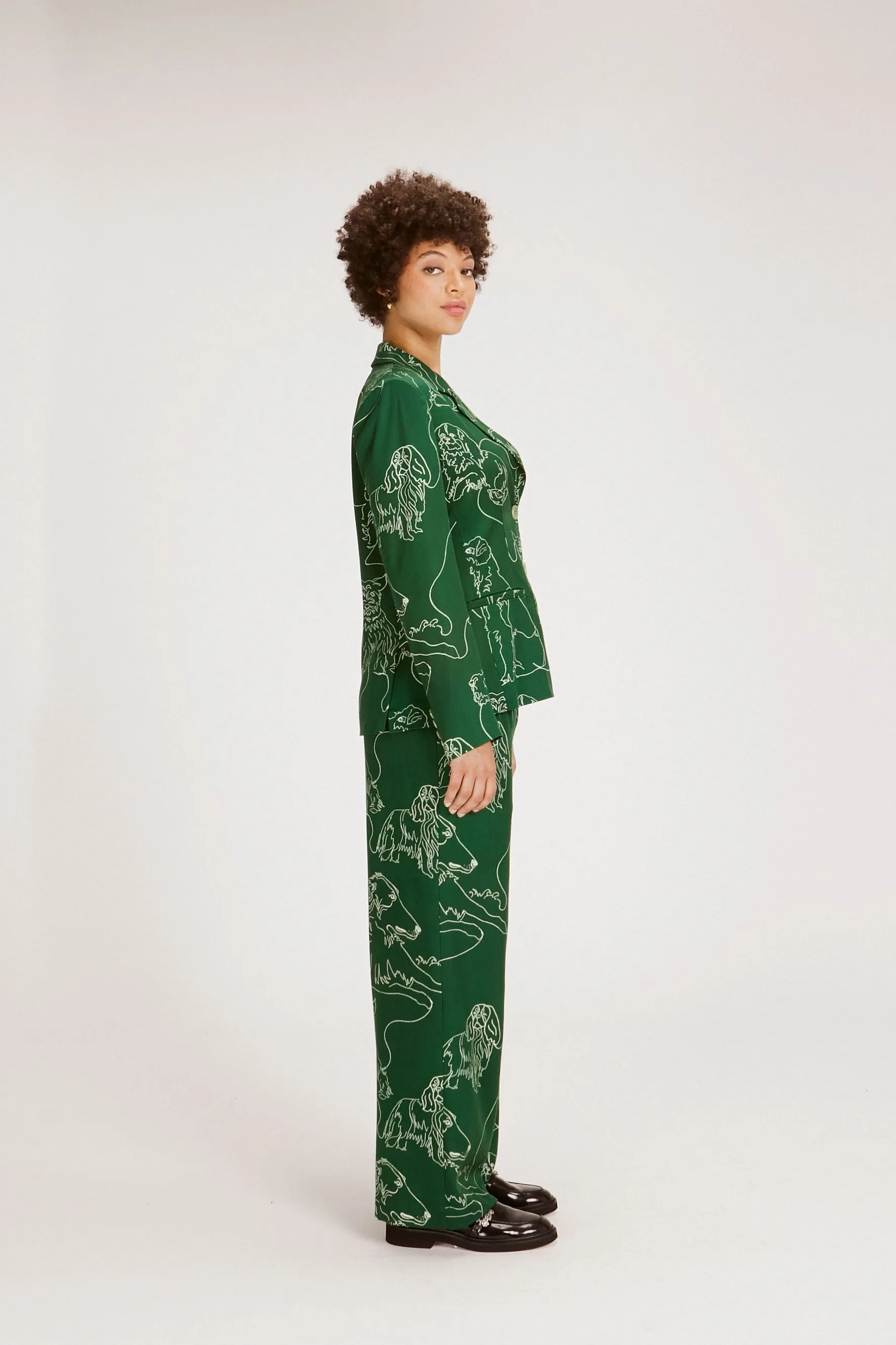 JEANNE BLAZER DOG SCRAWL sold by Rachel Antonoff product image thumbnail 3