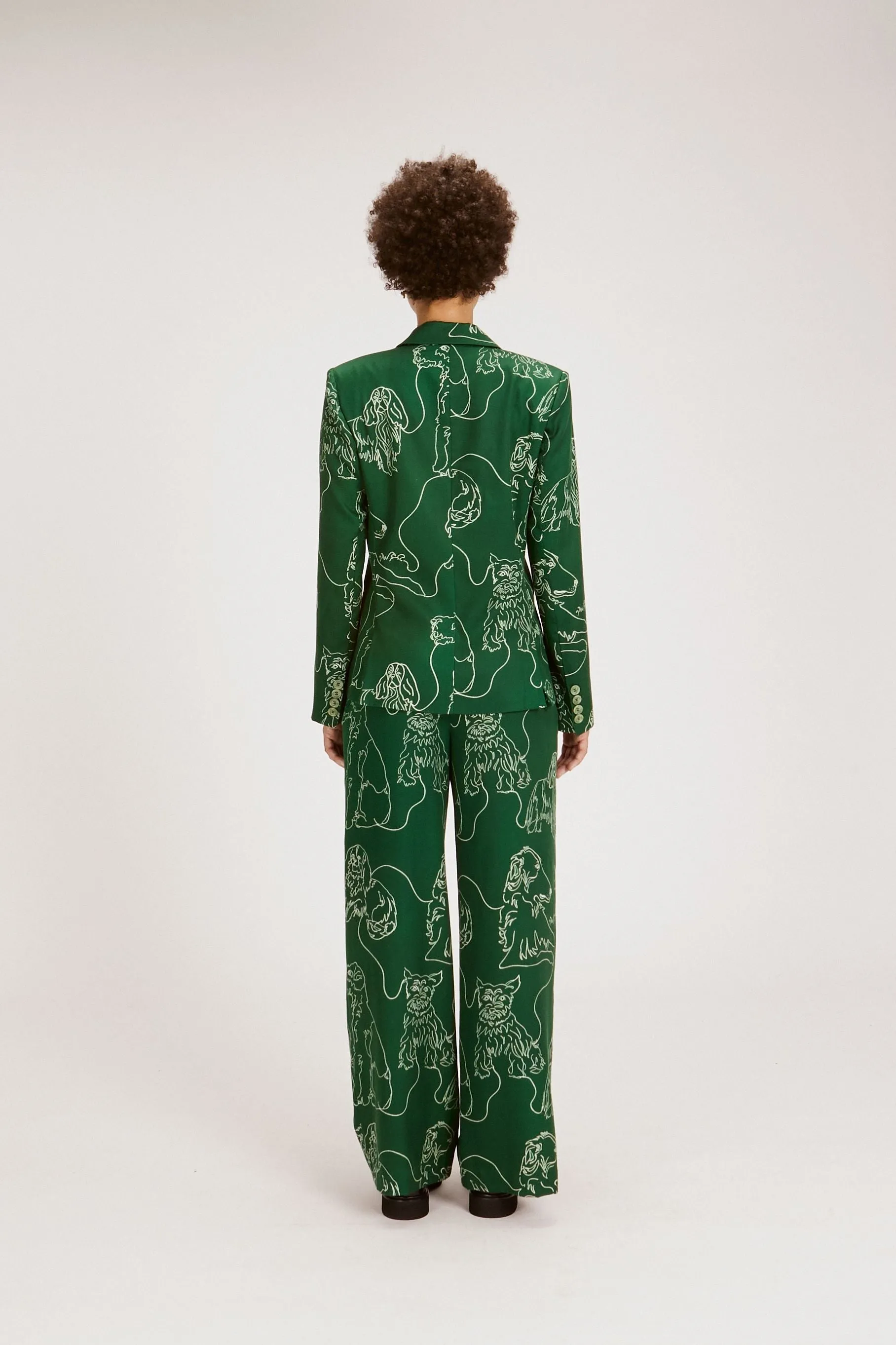JEANNE BLAZER DOG SCRAWL sold by Rachel Antonoff product image thumbnail 4