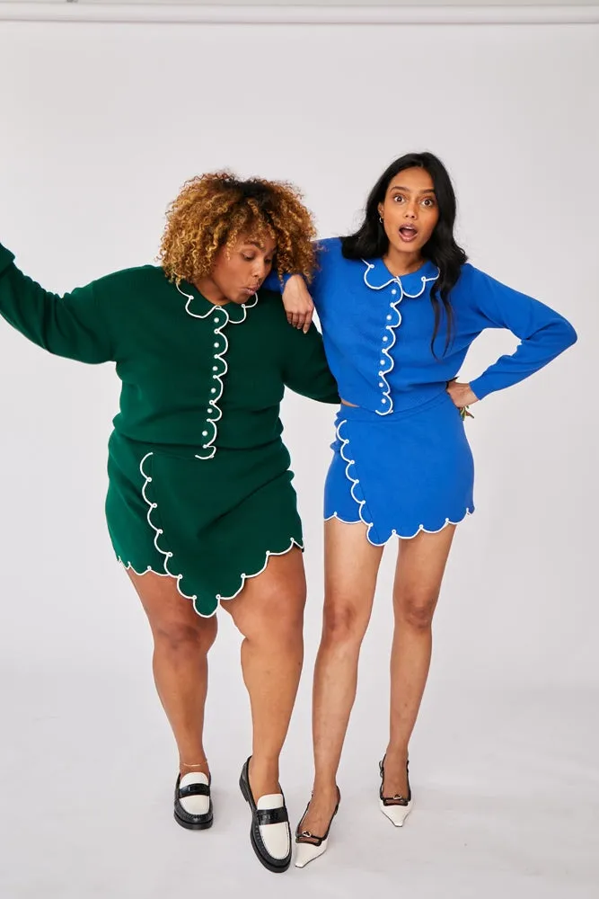 CUPCAKE CARDIGAN BLUE sold by Rachel Antonoff product image thumbnail 5