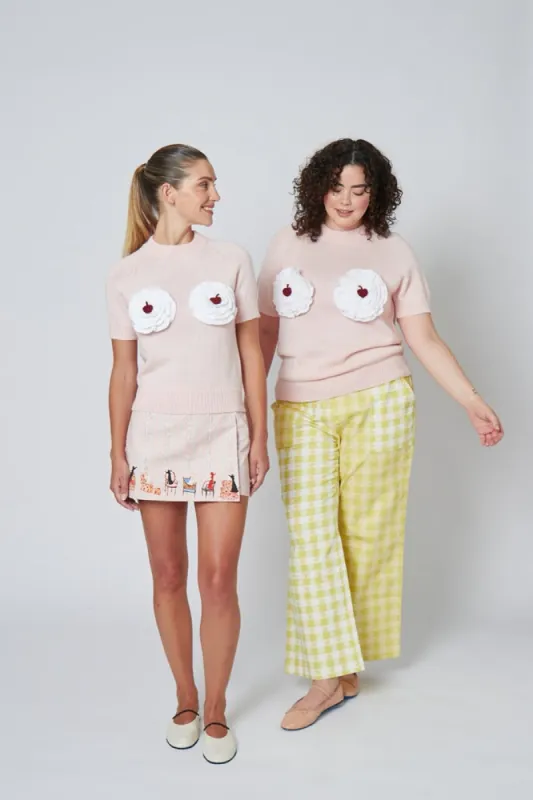 VARSITY BLUES SWEATER sold by Rachel Antonoff