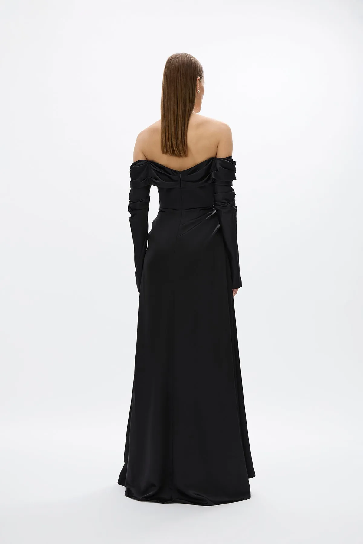 LUCIEN SLEEVE GOWN sold by Rachel Gilbert product image thumbnail 4
