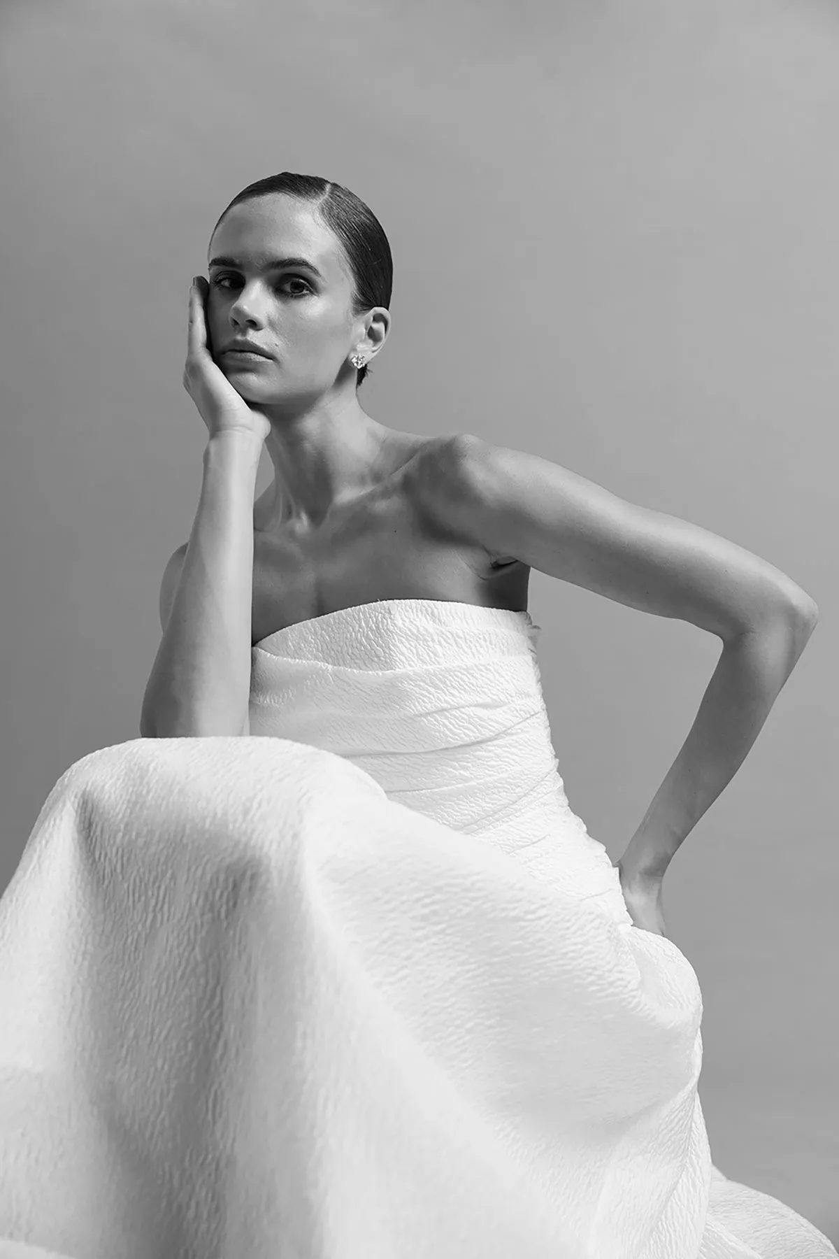 Sophia Strapless Dress sold by Rachel Gilbert product image thumbnail 5