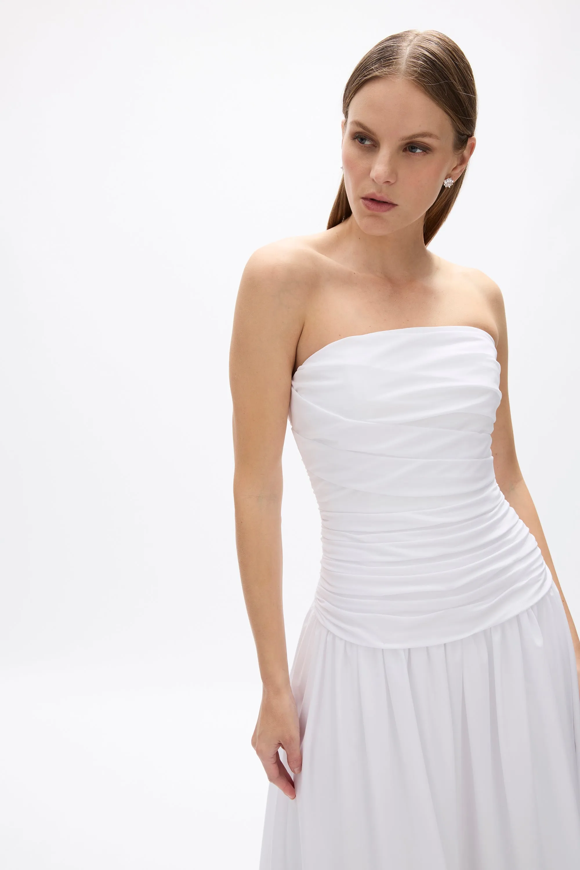 Gale Strapless Dress sold by Rachel Gilbert product image thumbnail 3